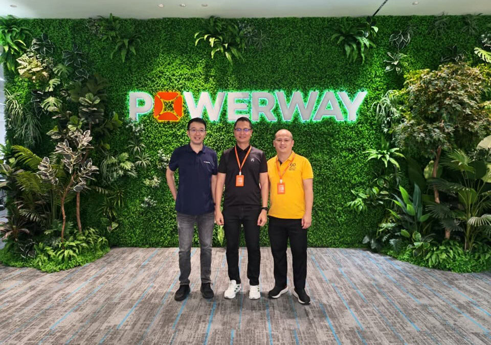 Visit to Powerway Foshan | Strengthening the Foundation of Solar Projects